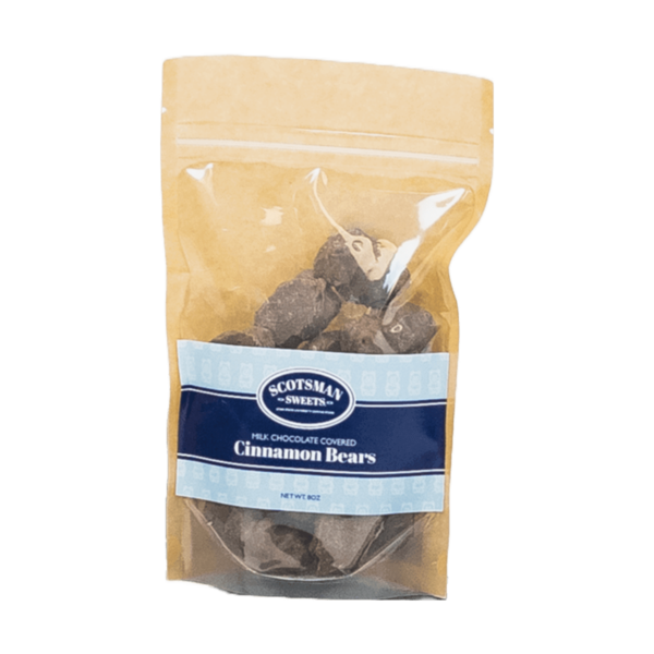 chocolate cinnamon bears 1/2 lb. treat candy